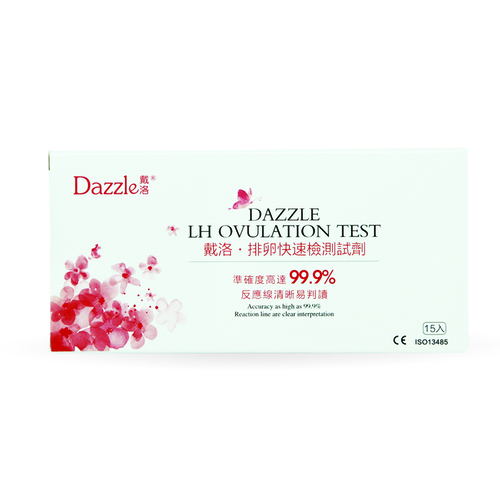 Dazzle戴洛排卵檢測試紙(15入盒裝)
