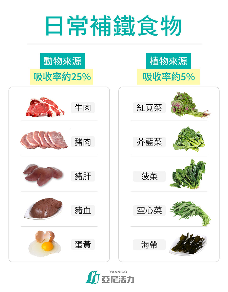 補鐵食物水果