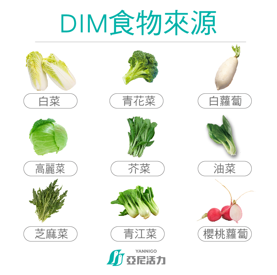 什麼是DIM保健食品？帶你認識十字花科DIM的功效、作用